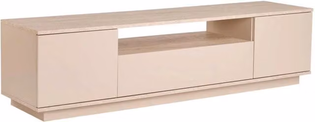 Mobile TV in legno "Veramont" - 180 x 44 x 44 cm - Beige