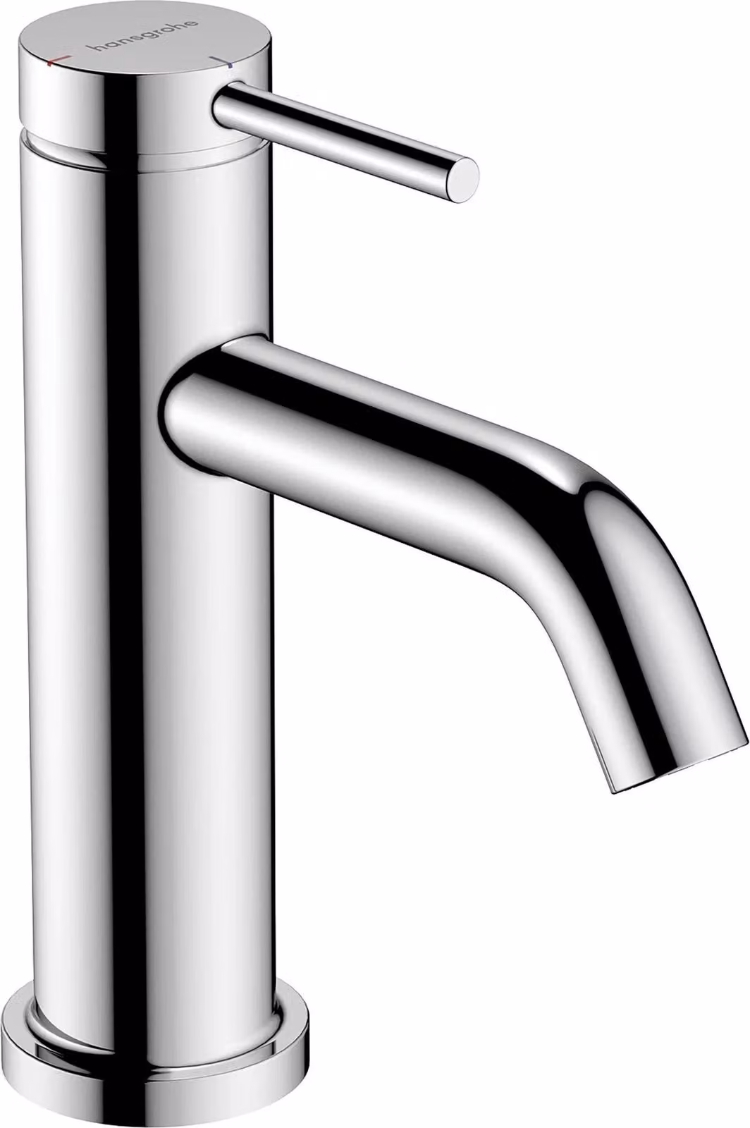 hansgrohe Tecturis S, miscelatore monocomando per lavabo, 80, CoolStart, EcoSmart+, senza set di scarico, cromato, 1 pz.