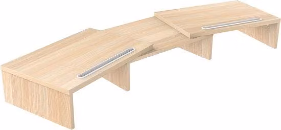 Aumentatore di laptop ergonomico per ufficio disponibile in nero o beige