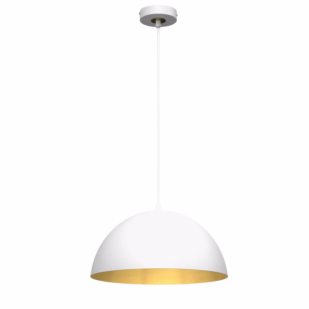 Milagro BETA MLP7897 lampadario a sospensione bianco/oro