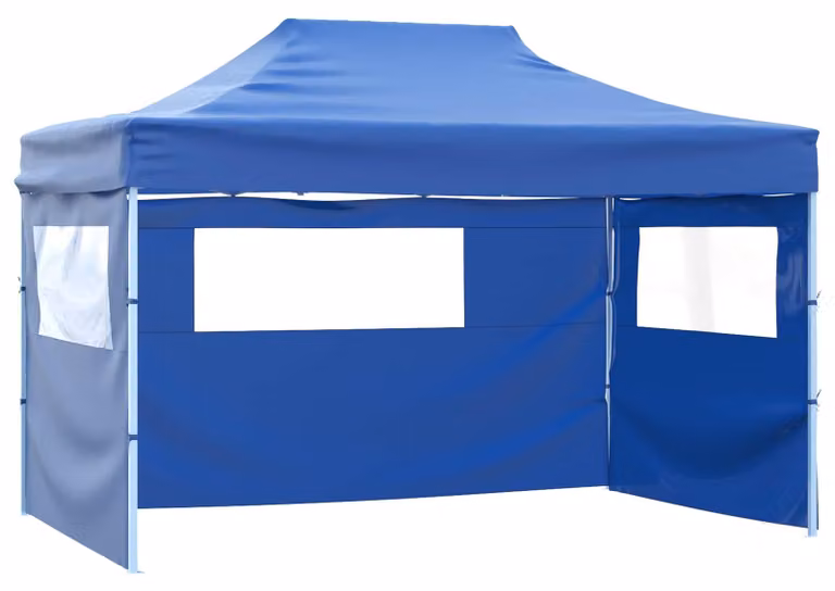 Tenda Party Blu 291 x 431 x 315 cm Tessuto Oxford