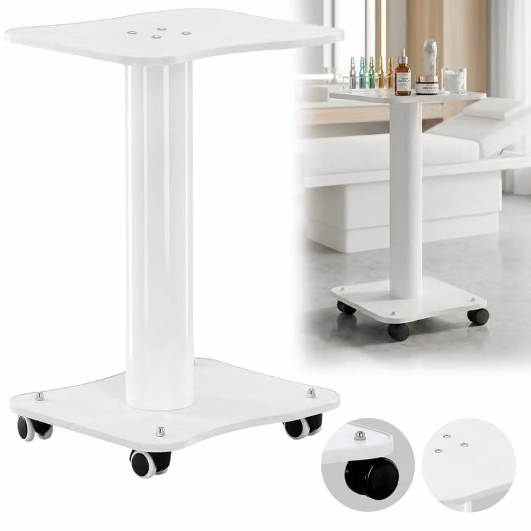 Carrello porta apparecchio per estetista parrucchiere per il centro/salone 1033 carrello tavolino universale su rotelle