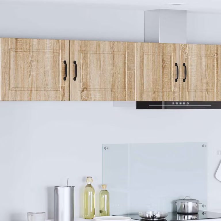 Set di 2 armadietti a muro vidaXL PORTO per cucina in legno marrone L/P/H: 50 x 31 x 40 cm