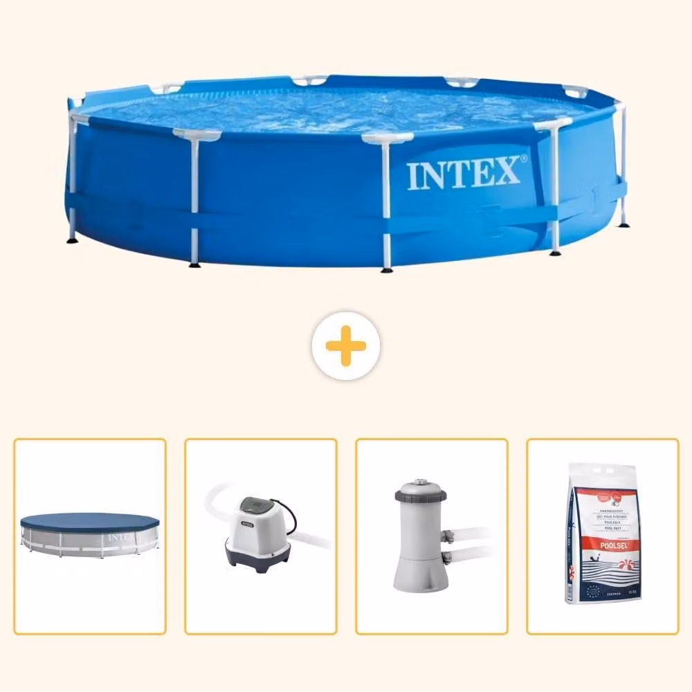 Piscina autoportante rettangolare - 366x76 cm - 5 pezzi - Modello SCB53