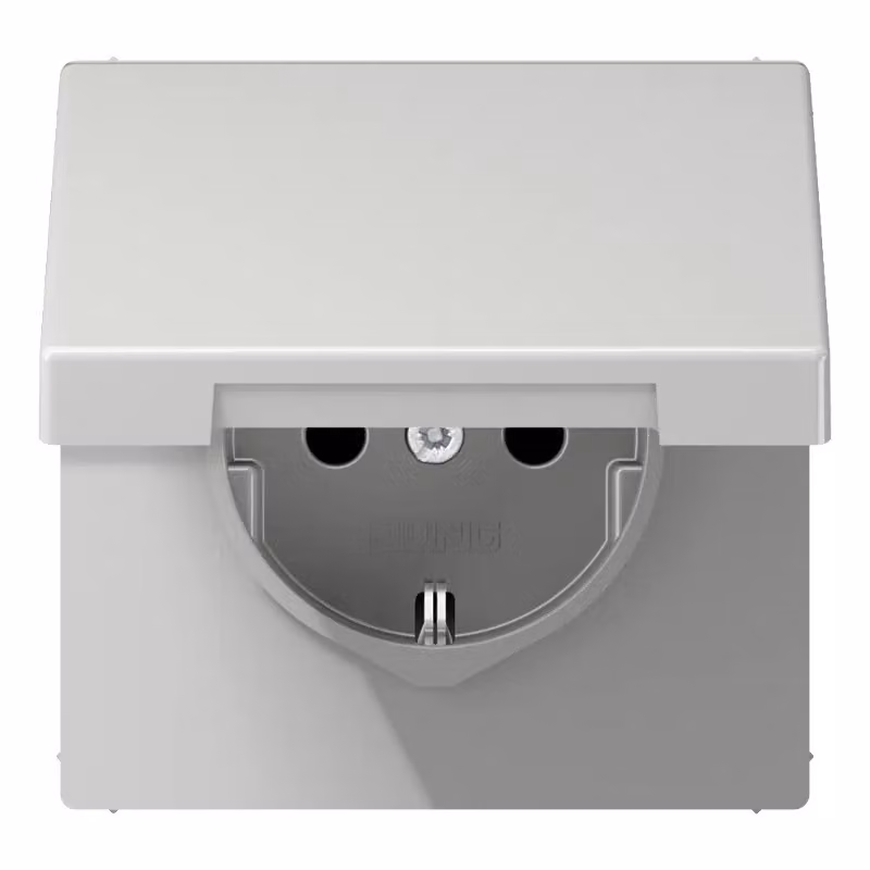 Jung LS1520KIKLLG Presa SCHUKO® 16 A 250 V ~ grigio chiaro