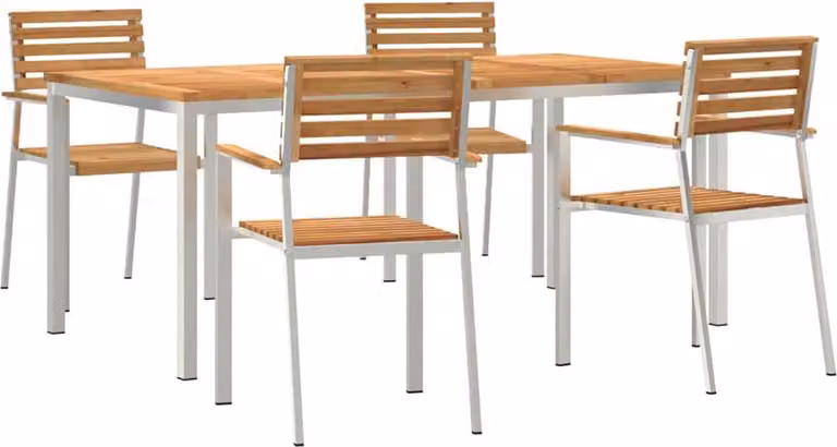 Set da Pranzo per Giardino 5 pcs