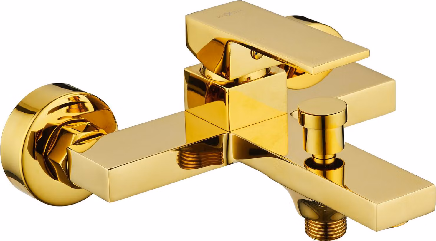 Mexen Uno rubinetto da vasca, oro - 71430-50