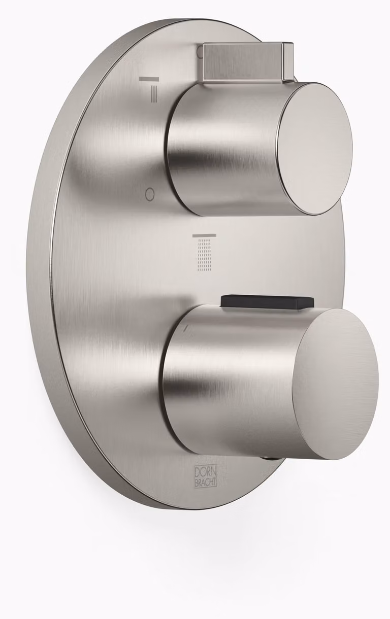 Thermostat encastré Dornbracht avec réglage de débit à trois voies, avec fonction d'arrêt, 36427970-06, 36427970-06