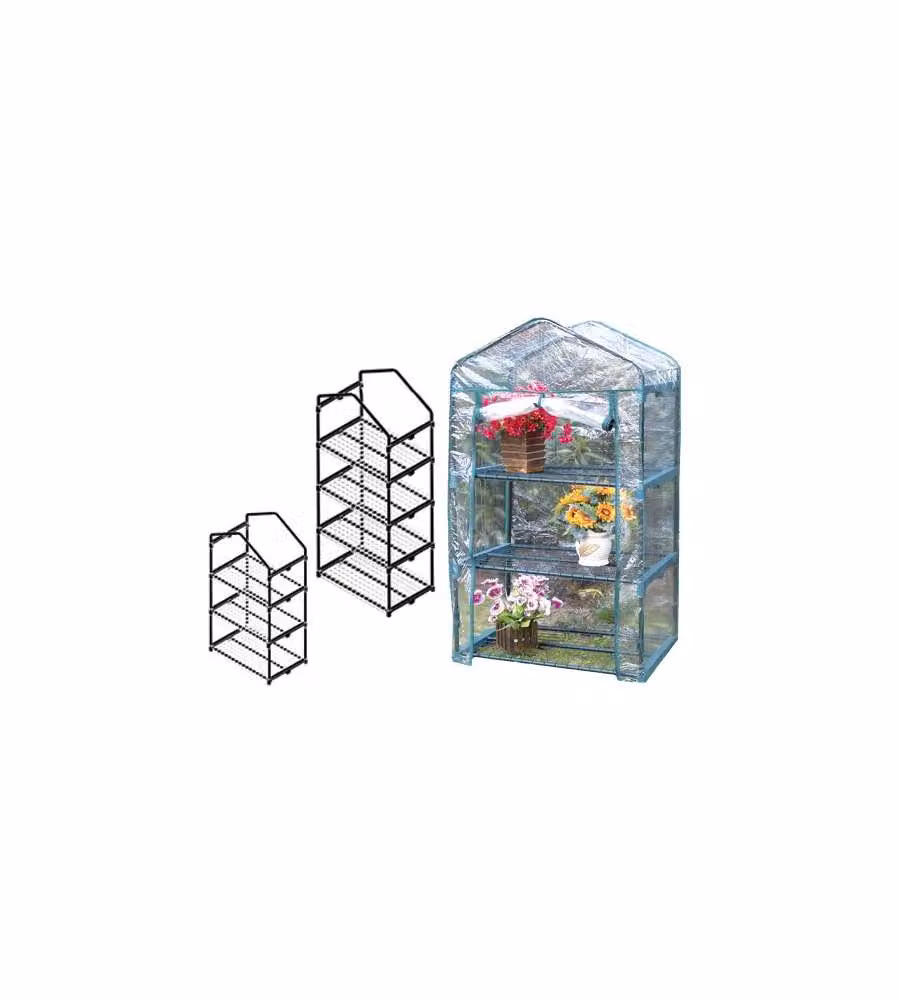 Serre Brixo C/4 Ripiani Cm.69X49X160H