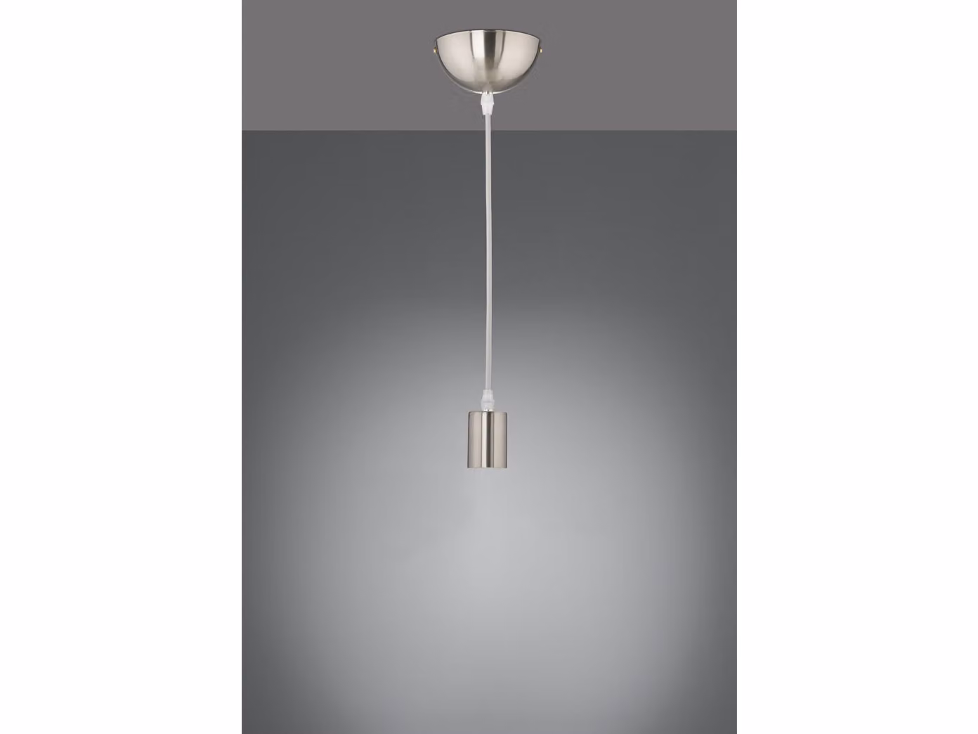 Lampada a sospensione, argento, altezza 150 cm, CORD