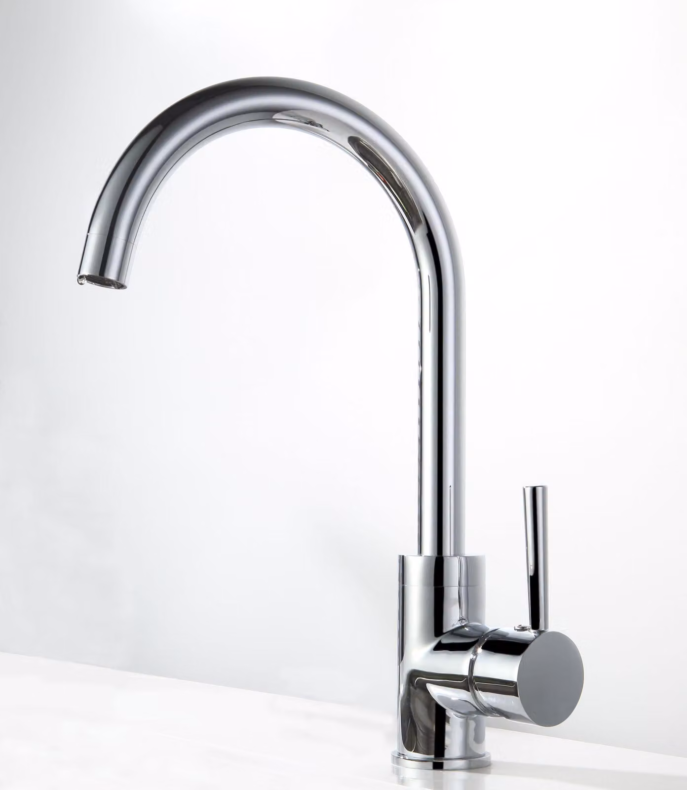 Miscelatore per lavabo, modello 1434C-33 - Ottone - Cromato - Modello alto