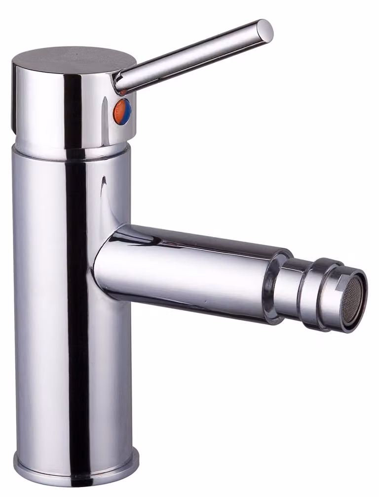 Rubinetto per bidet DP, 1 pezzo, colore argento, modello Haya