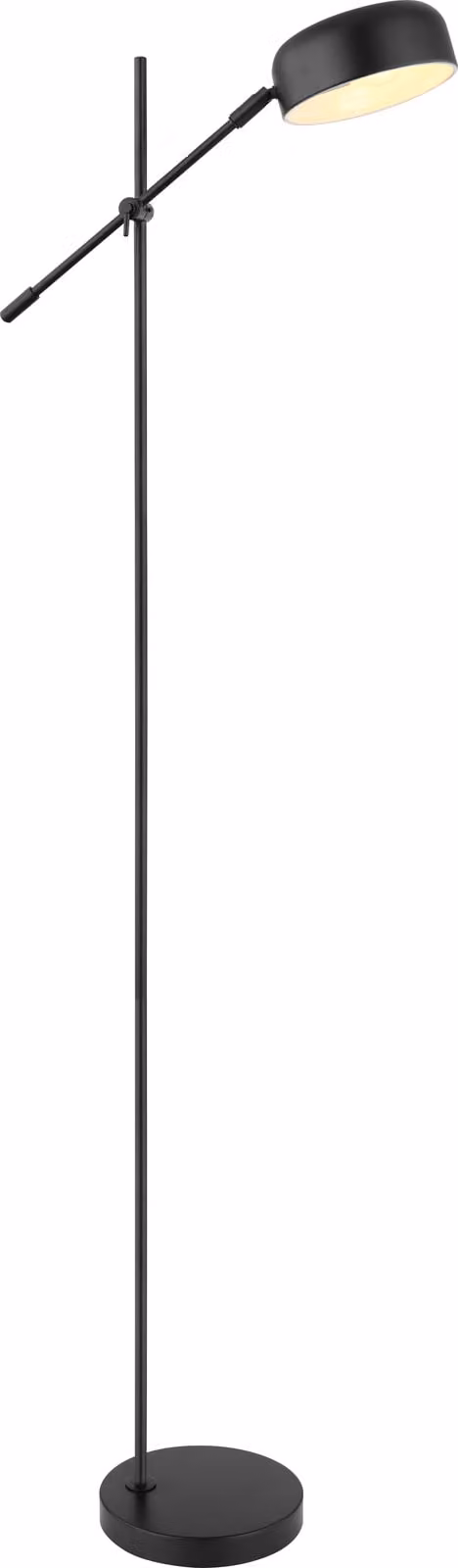 Globo Lighting lampada da tavolo in metallo nero opaco, 1x E14