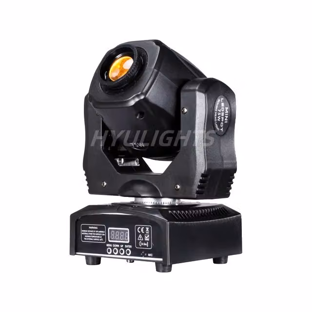 Mini LED a testa mobile, 75W, controllo DMX