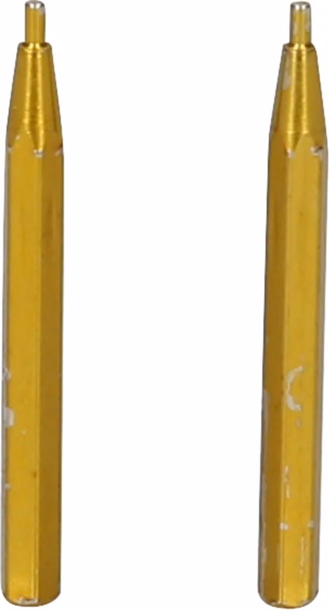 KS Tools Coppia di punte per pinze a doppio snodo, 1,0 mm, diritte