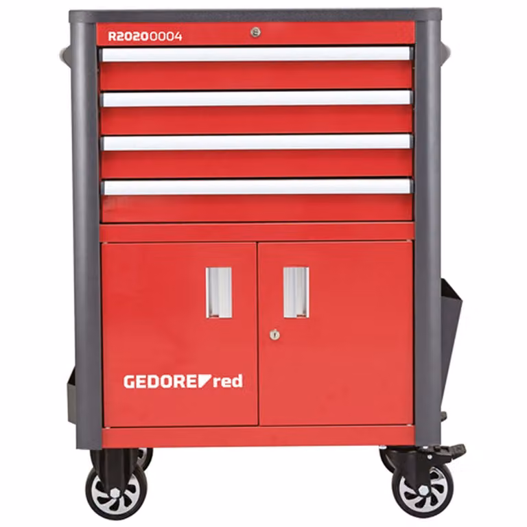 GEDORE rosso R20200004 Carrello da officina WINGMAN 4 cassetti 1034x724x470 mm, 3301688