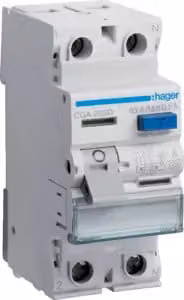 HAGER CGA263D RCD a 2 poli 63/0, 5A