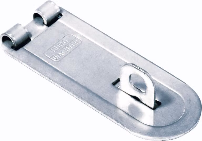 BURG-WÄCHTER Cestino corazzato l.60 mm c.24 mm occhiello-Ø 6 mm acciaio zincato SB - PCC 60 SB