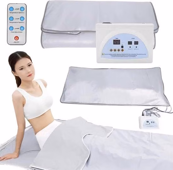 Dipendenza per sauna - Coperta infrarossa - Terapia infrarossa - Coperta elettrica - Coperta di calore - Ideale per rilassarsi
