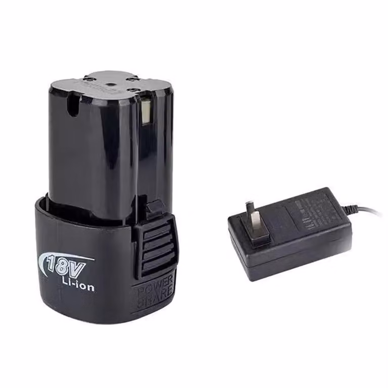 Batteria agli ioni di litio da 18V e 8000mAh con caricabatterie, universale, per utensili elettrici
