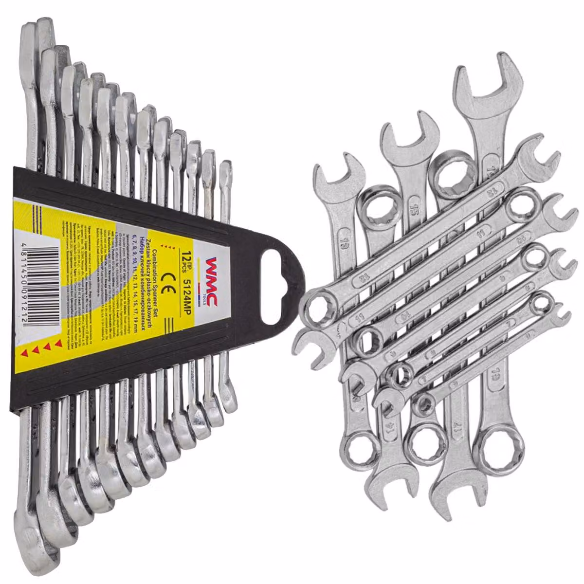 Set di chiavi combinate da 6-19 mm, 12 pezzi