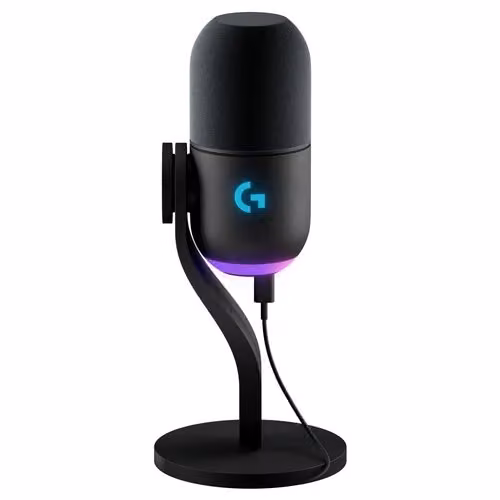 Microfono dinamico USB Logitech Yeti GX RGB Black – 2