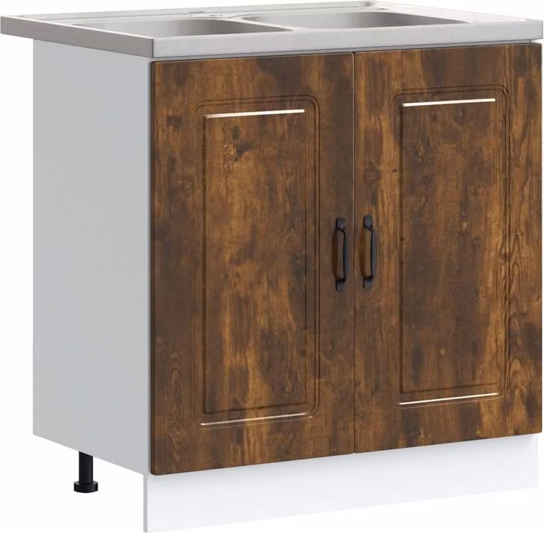 Mobile da cucina Kalmar 2 pcs Marrone 80 x 46 x 81.5 cm