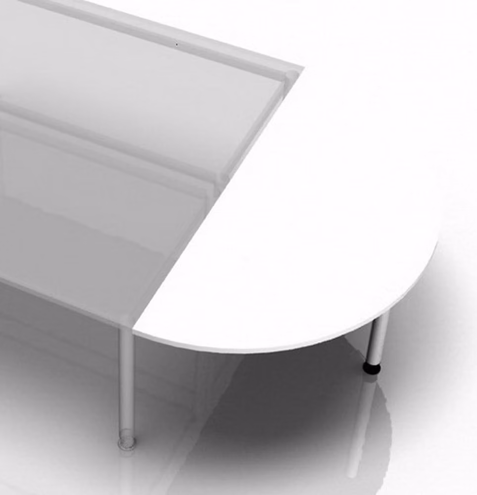RA160 - Tavolino da appoggio 160x80 bianco