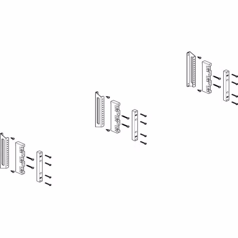 Modulo barra collettrice ABN a incasso 3-4FB/2RE 60 mm per CU 12x5 - 30x10 mm, a 3 poli, EBM 32 mm MTS42603