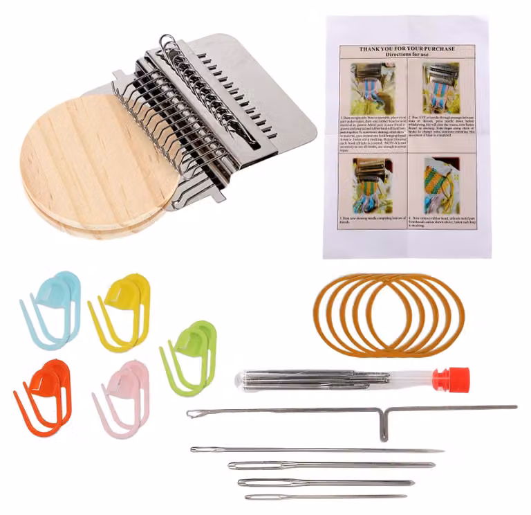 Kit Patch Loom 2.0 – Set da 29 pezzi per lavorare a maglia e riparare