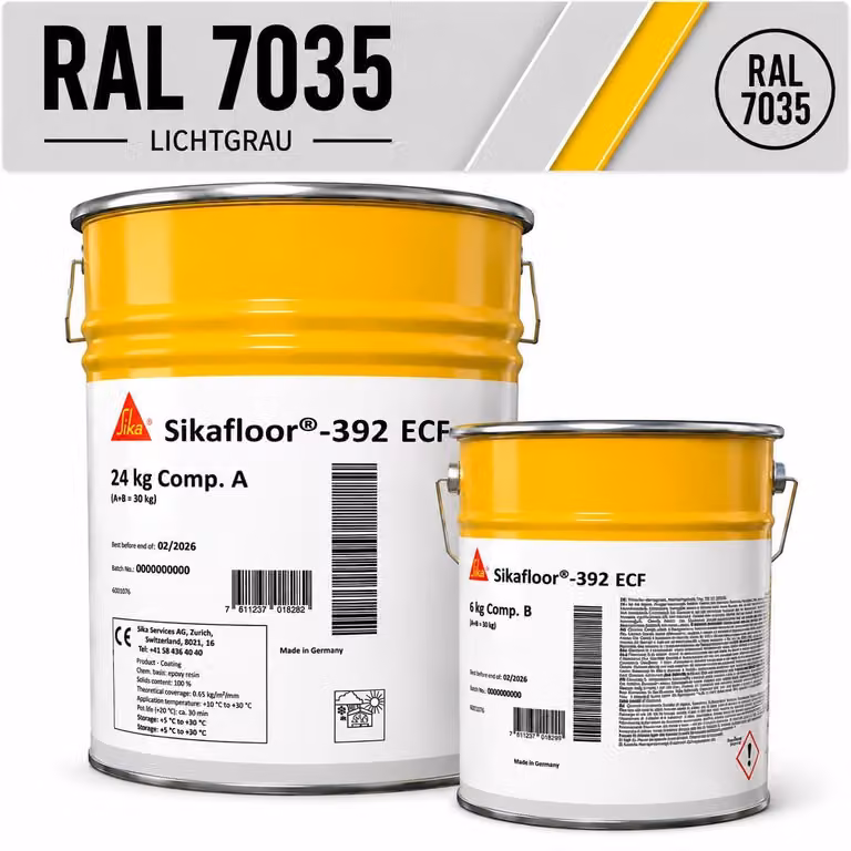 Sikafloor-392 ECF 2K 30kg - RAL 7035