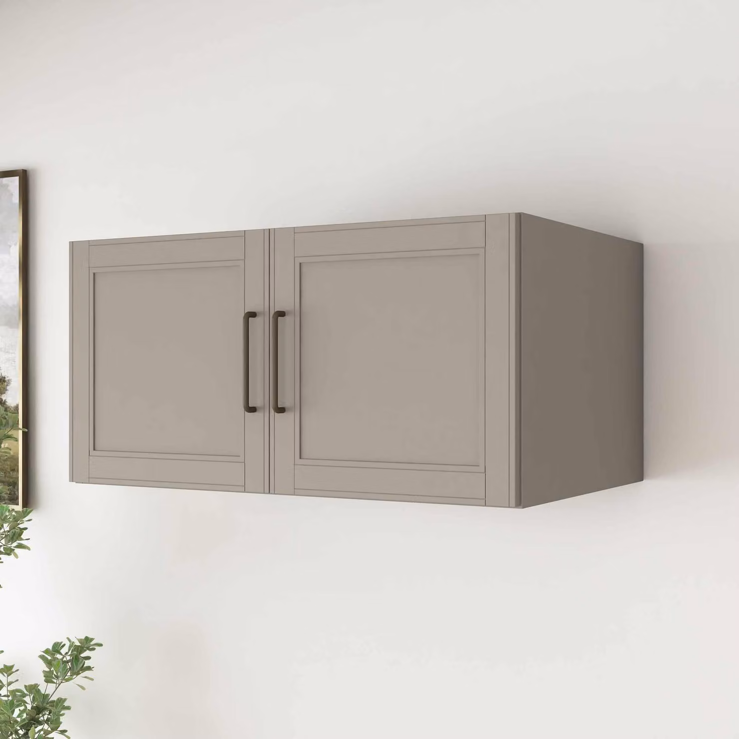 Skye Decor, armadio di alta qualità, color sabbia, 90 cm | Montaggio a parete incluso.