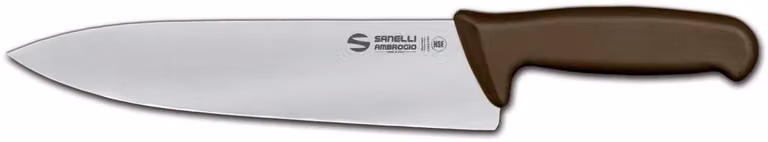 Trinciante cuoco cm 24 marrone linea Supra di Sanelli Ambrogio