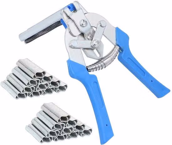 Set automatico per l'aggancio dei lucci - 600 clip a C - metallo
