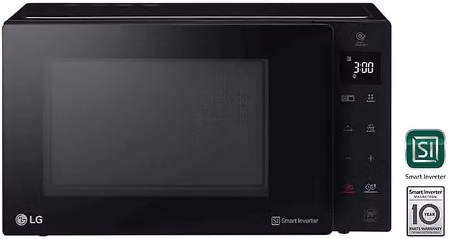 Forno microonde combinato LG MH7235GPS nero, capacità 32 l, potenza microonde 1350 W e funzione grill 1000 W