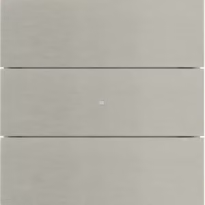Berker 75163093 Sensore a pulsante triplo in acciaio inossidabile B.IQ