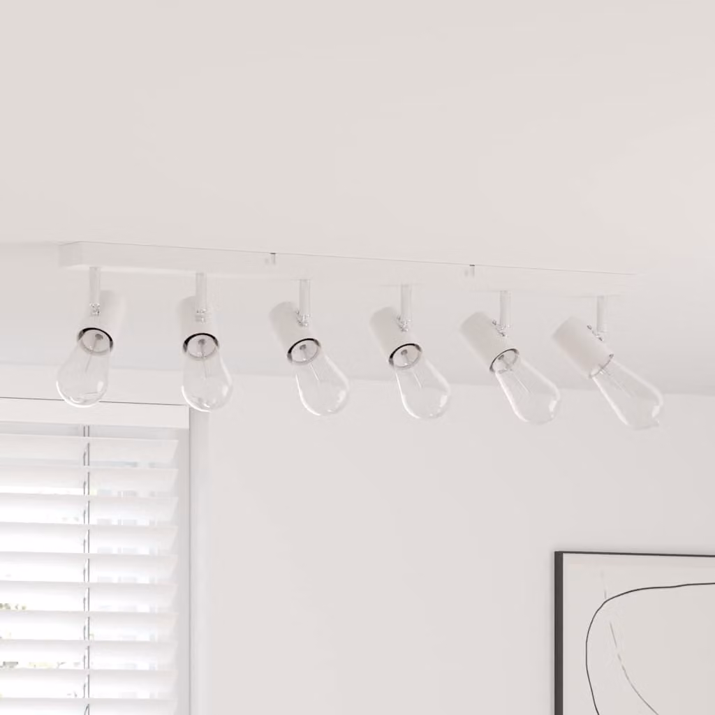 Faretto da soffitto Bianco 73 x 6,5 x 11,5 cm Metallo