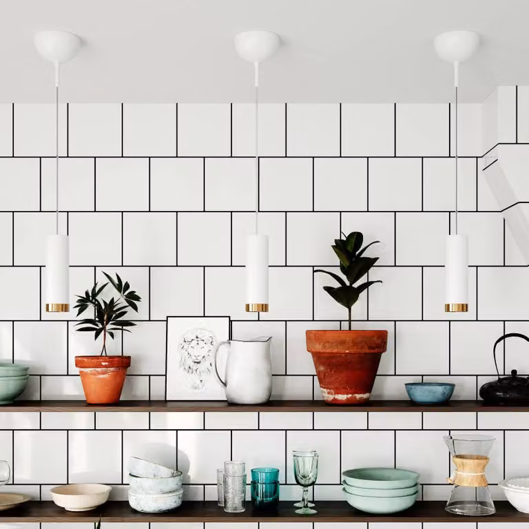 By Rydéns Lampada a sospensione Puls, dimmerabile, Bianco / Opale, Soggiorno / Sala da pranzo, Metallo, Moderno, Lampada a sospensione
