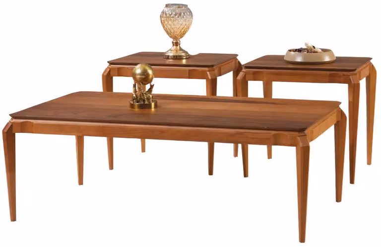 Tavolini da salotto in legno, moderni, rettangolari, comodi, marroni,