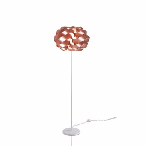 Piantana Moderna Polilux ® Pink Metal E Metallo 1 Luce E27