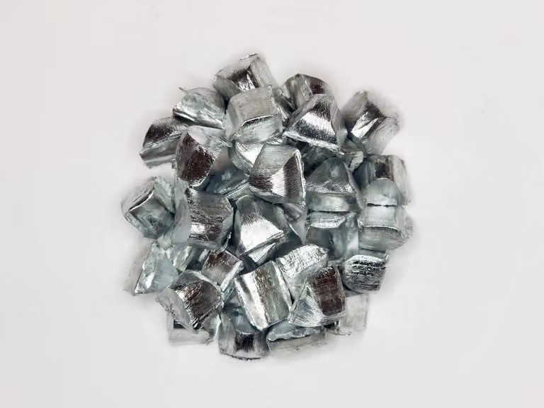 Zinco Zn99,995 in pellet, peso: 1 kg