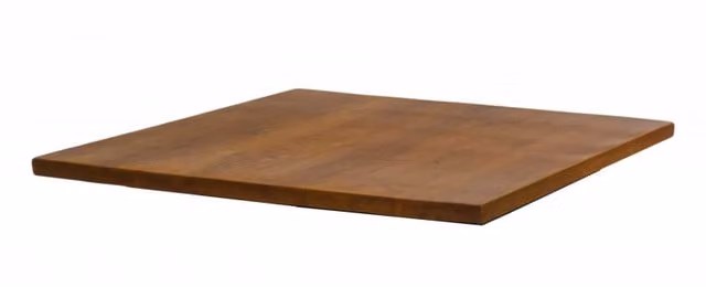 Tavolo quadrato Bristol Vacchetti in legno di pino naturale marrone L: 70 cm, P: 70 cm, H: 3 cm