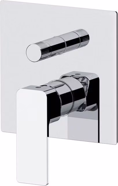 Rubinetto Miscelatore Incasso Doccia con Deviatore Maria Visual INOX
