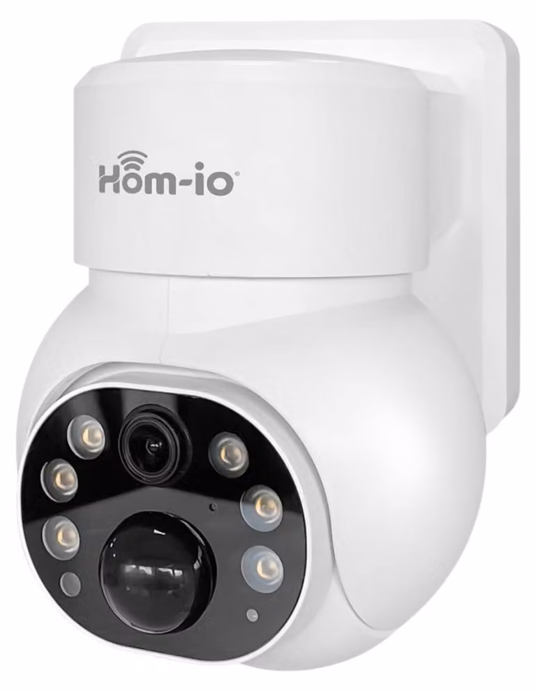 Telecamera Wi-Fi per esterni, alimentata a batteria, PTZ, risoluzione 3 MP, grado di protezione IP65, visione notturna, rilevamento PIR