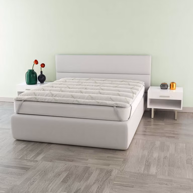 Materasso in fibra di canapa per letto matrimoniale, dimensioni 160x195 cm