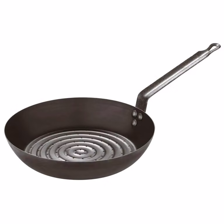 Padella per castagne in ferro, diam. 28cm