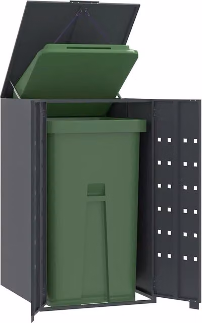 Contenitore per Bidoni della Spazzatura Singolo 69x79x117 cm 4008426