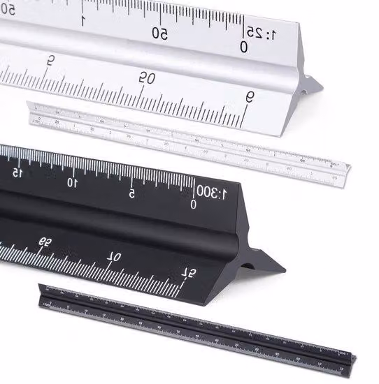 Set di blocchi di alluminio da 30 cm - Set per ingegneri e architetti