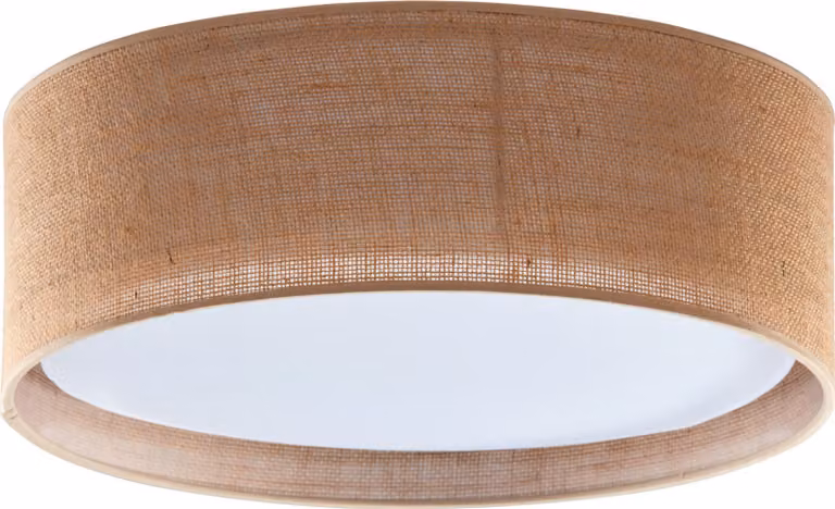 Plafoniera a soffitto, rotonda, modello JUTA, bianco e oro, 4 attacchi E27, 40W ciascuno, realizzata in metallo, dimensioni: 17x60x60 cm, grado di protezione IP20, marca TK-Lighting