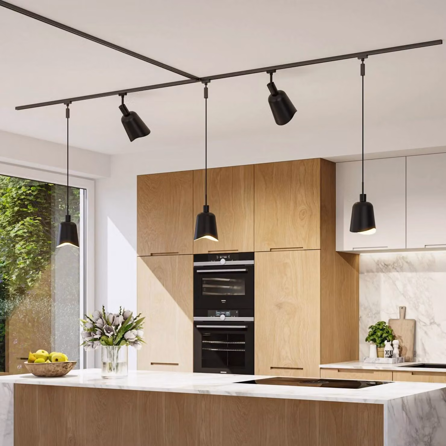 Paulmann Paralume URail Alvaro nero/oro DecoSystems, Nero, Soggiorno / Sala da pranzo, Metallo, Moderno
